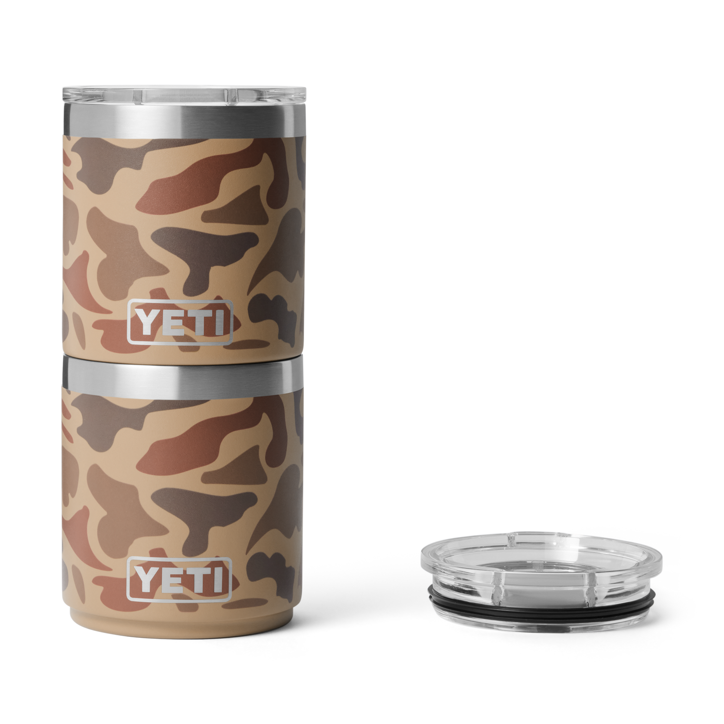 Rambler® 10 oz Stackable Lowball with Magslider™ lid Wetlands Camo