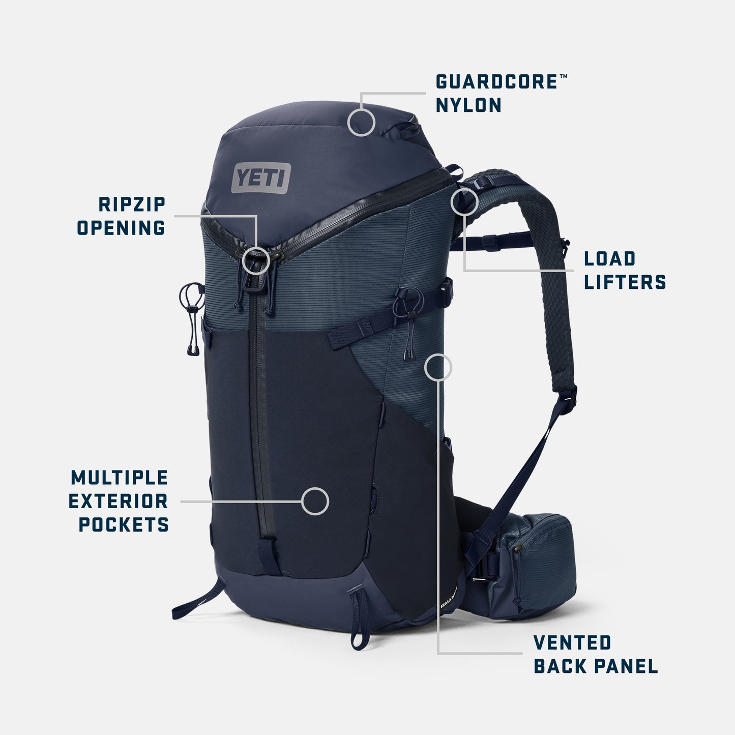 Men's Skala™ 32L Hiking Pack Classic Navy
