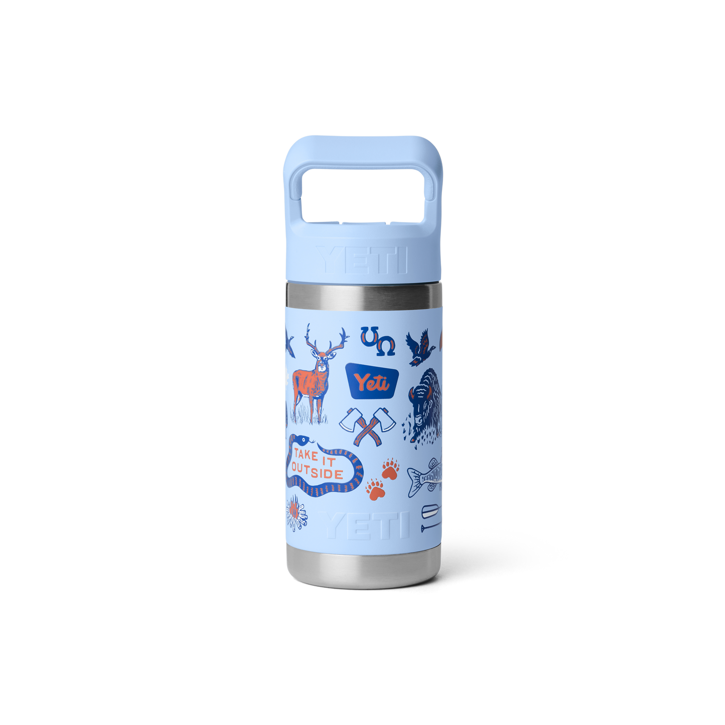 RamblerĀ® Jr 12 oz (355 ml) Kids' Bottle Big Sky Summer Camp