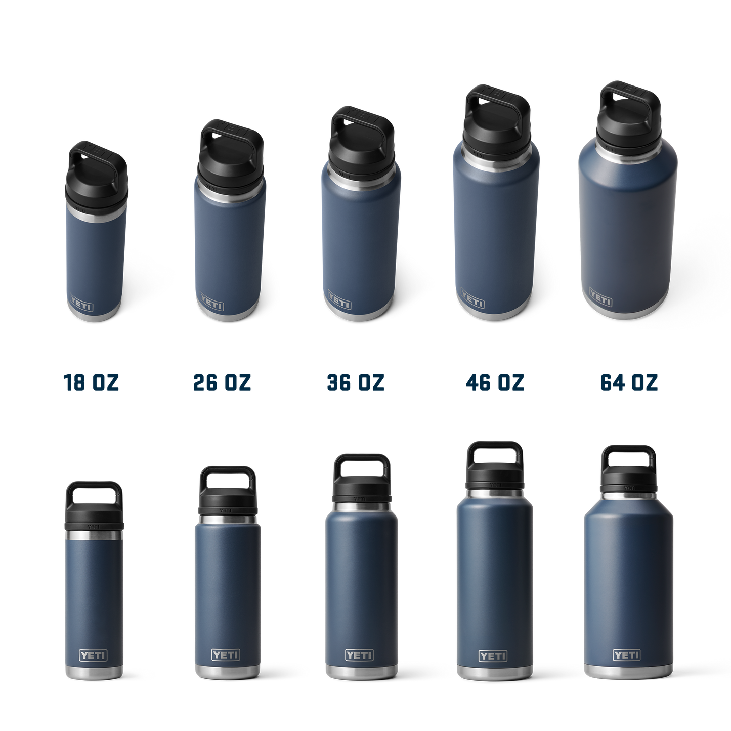 YETI Rambler® 46 oz (1.4L) Bottle With Chug Cap Moon Dust