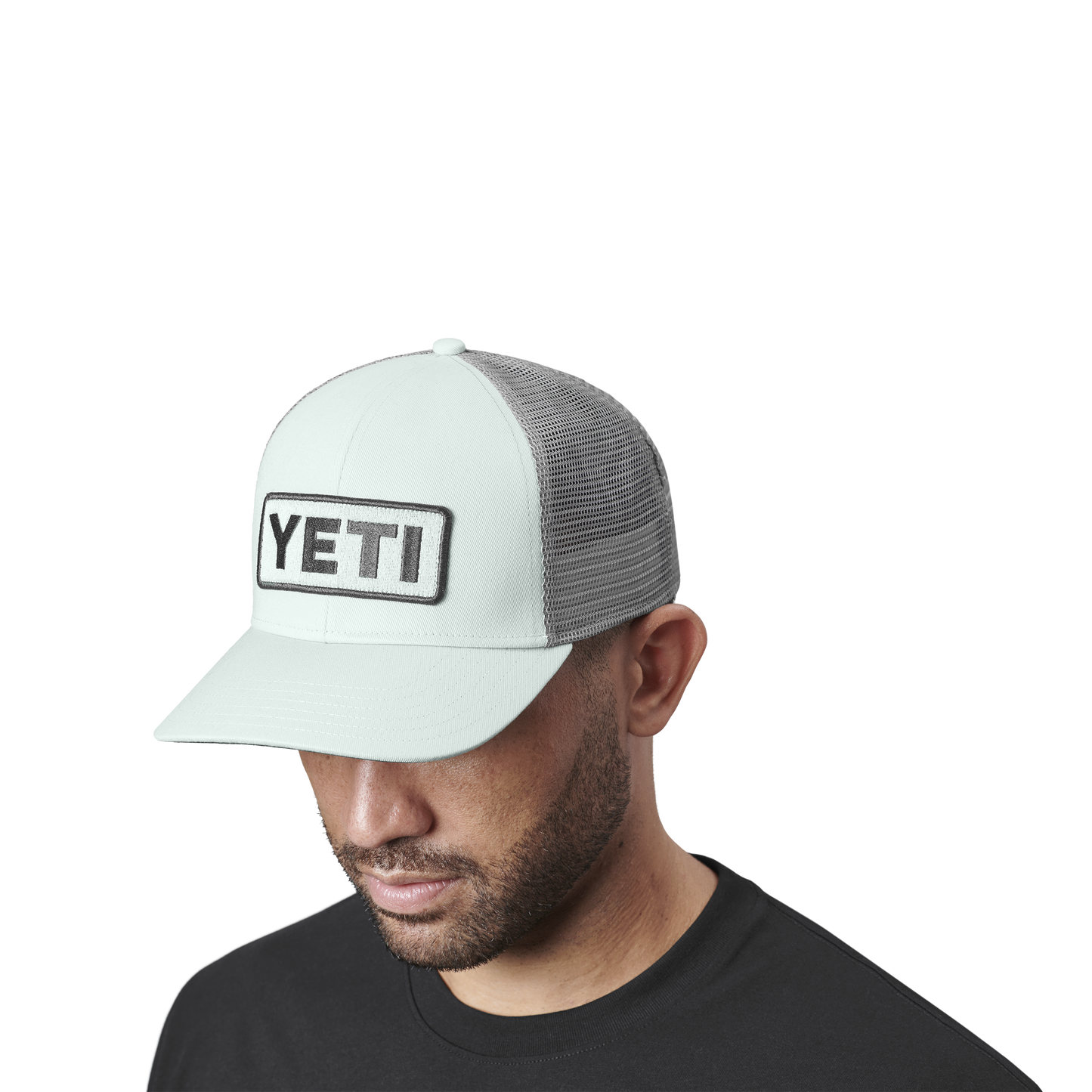 YETI Mid-Pro Logo Badge Hat Ice Mint Ice Mint