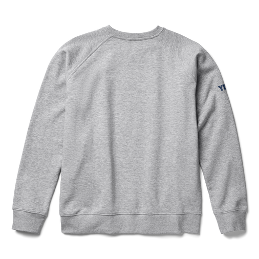 YETI Brushed Fleece Crewneck Pullover Grey Grey