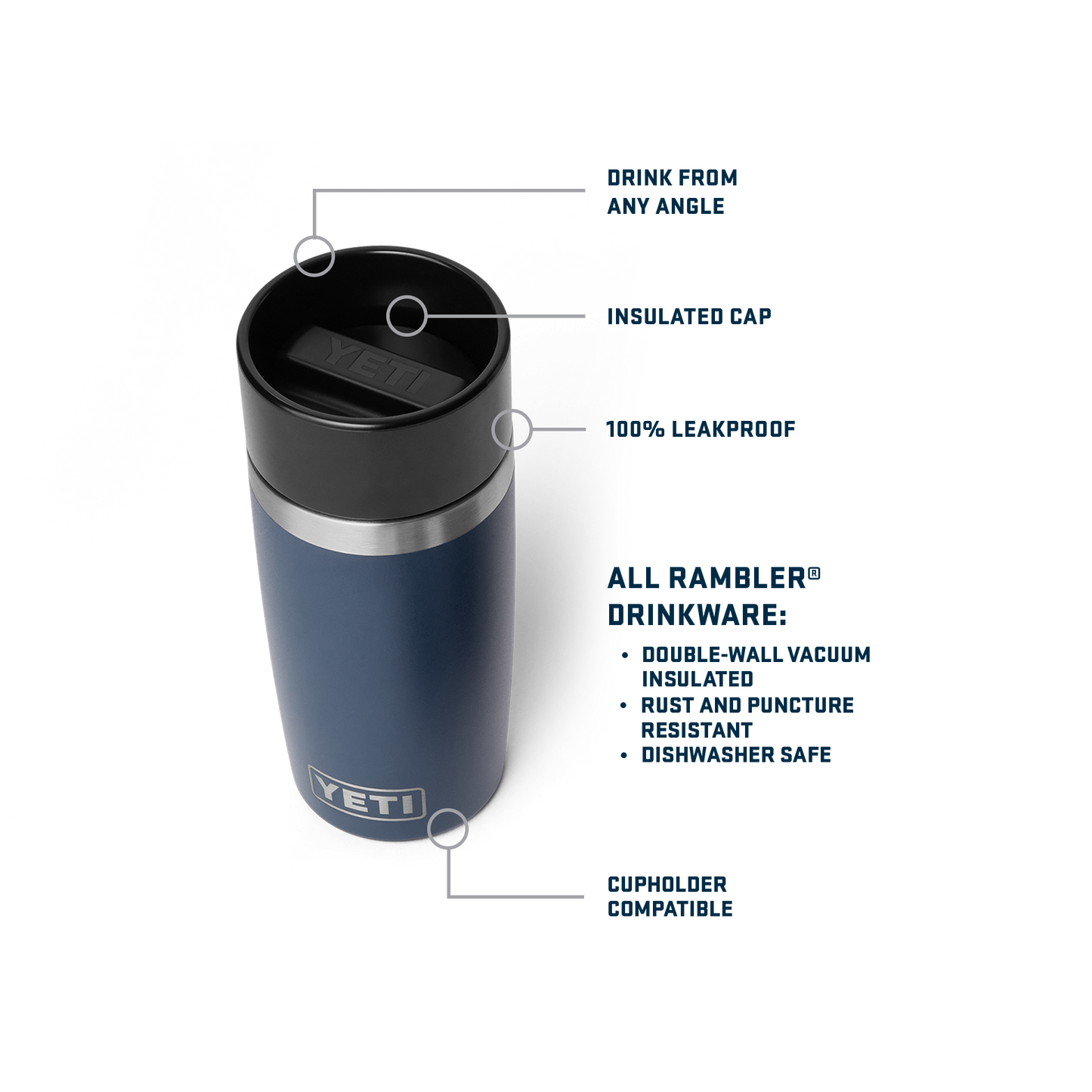 Rambler® 12 oz (354 ml) Travel Bottle Grasshopper