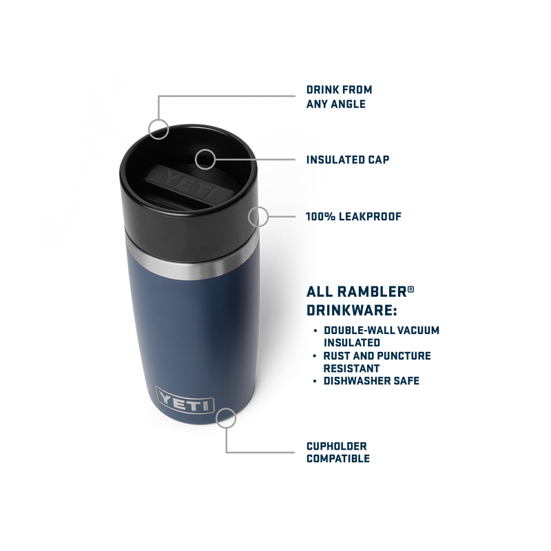 Rambler® 12 oz (354 ml) Travel Bottle Stag Red