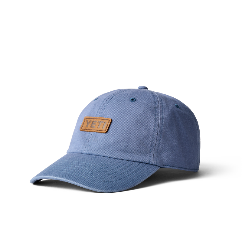 Leather Badge Logo Hat Offshore Blue Offshore Blue
