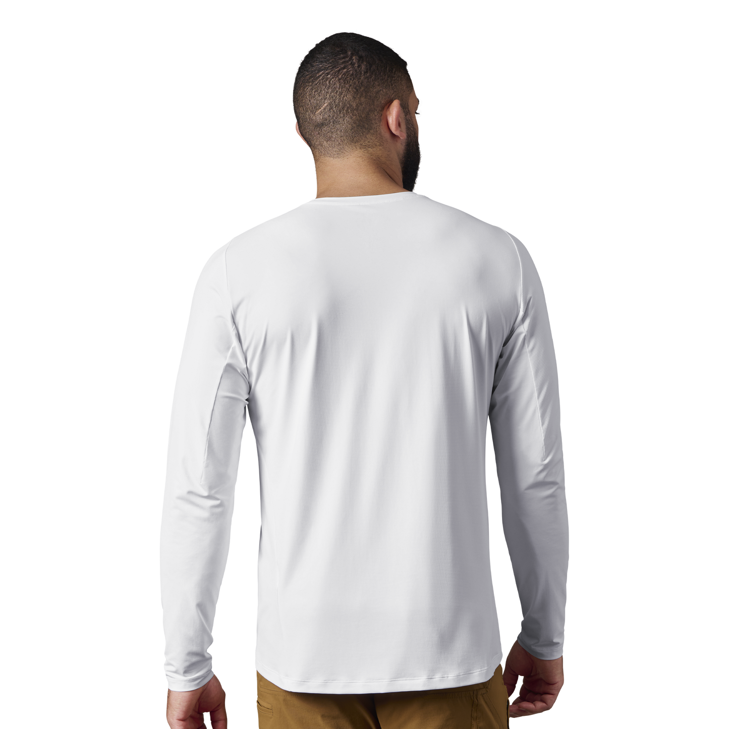 Men's Crew Neck Ultra Lightweight Sunshirt White White