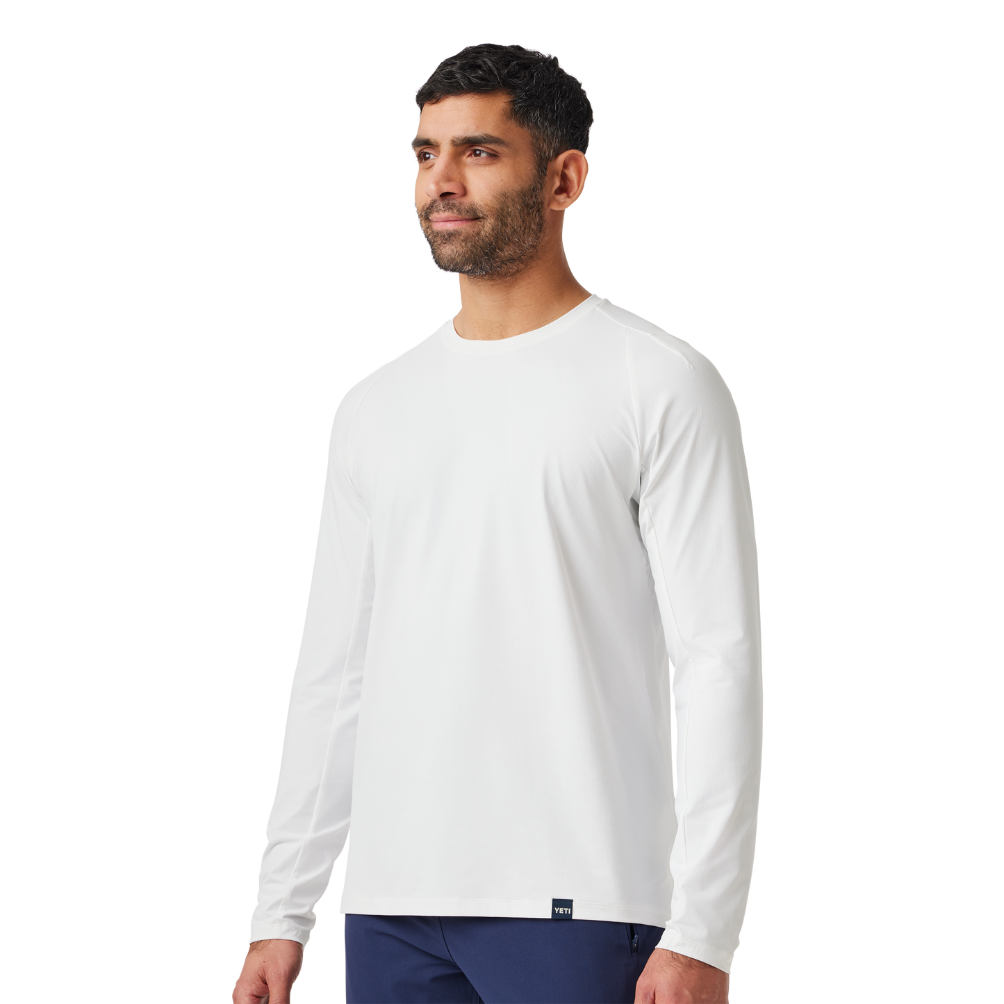 Men's Crew Neck Ultra Lightweight Sunshirt White White