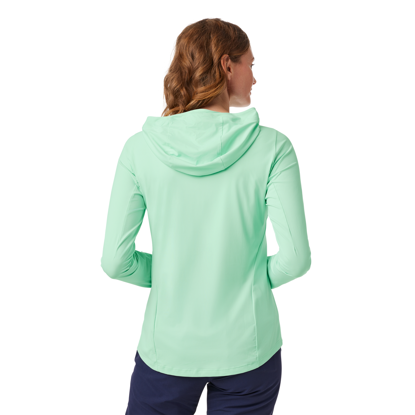 Women's Hooded Ultra Lighweight Sunshirt Ice Blue Ice Blue