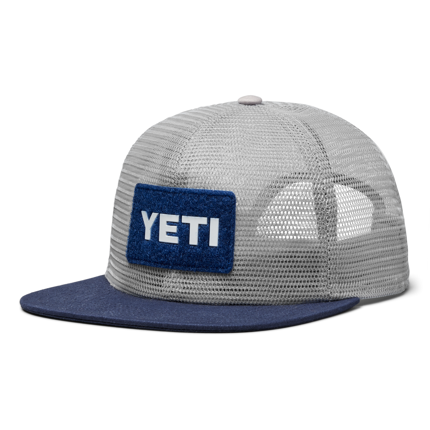 YETI YETI® Velcro Badge Mesh Hat Grey/Navy