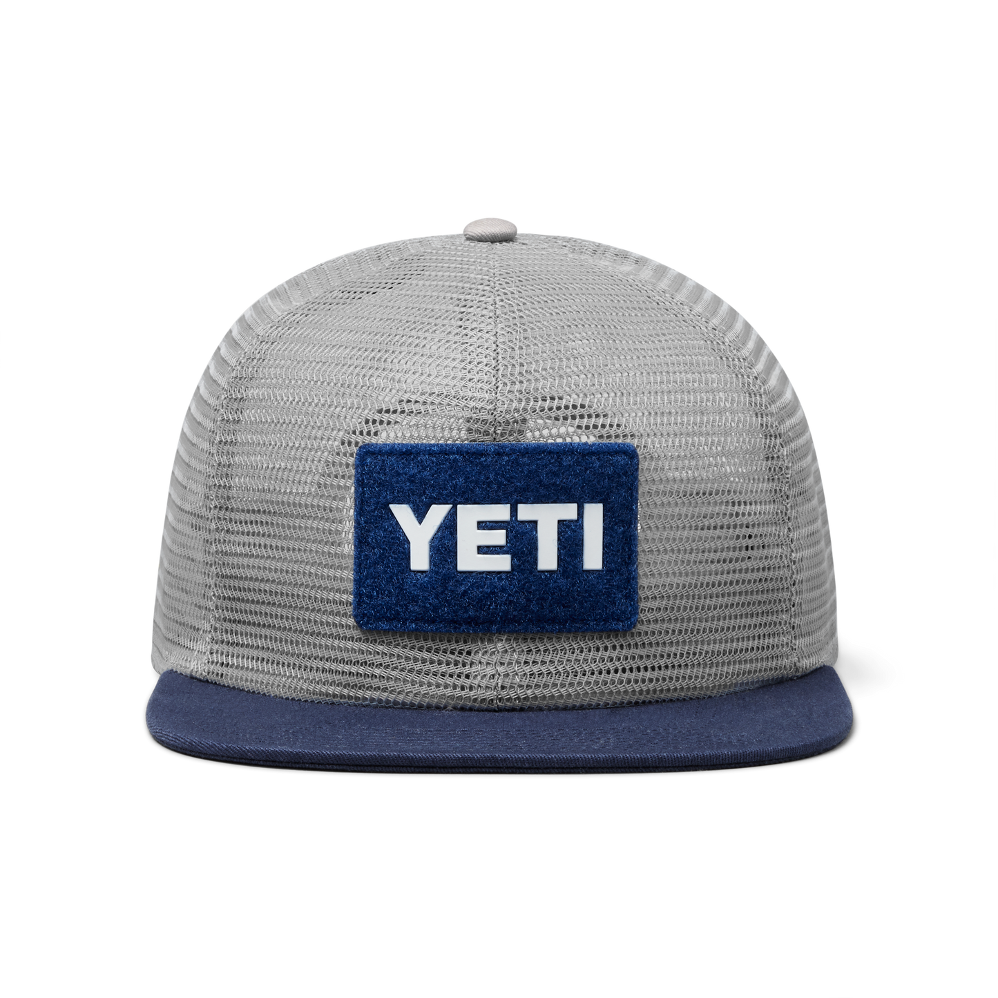 YETI YETI® Velcro Badge Mesh Hat Grey/Navy