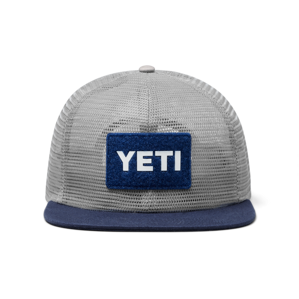 YETI YETI® Velcro Badge Mesh Hat Grey/Navy