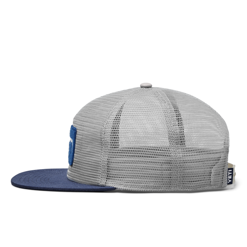 YETI YETI® Velcro Badge Mesh Hat Grey/Navy