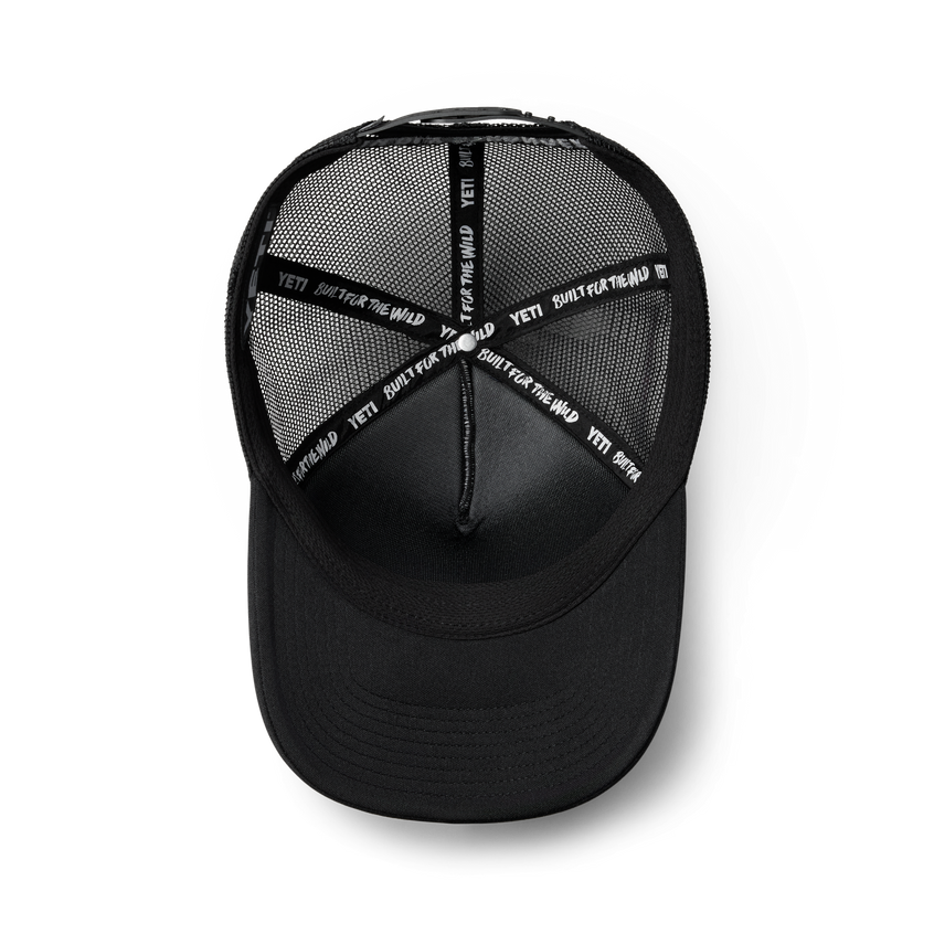 YETI Coolers® Mid Pro Foam Trucker Hat Black