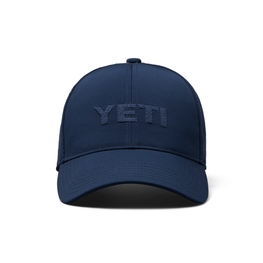 YETI YETI® Logo Structured Perform Hat Navy Navy
