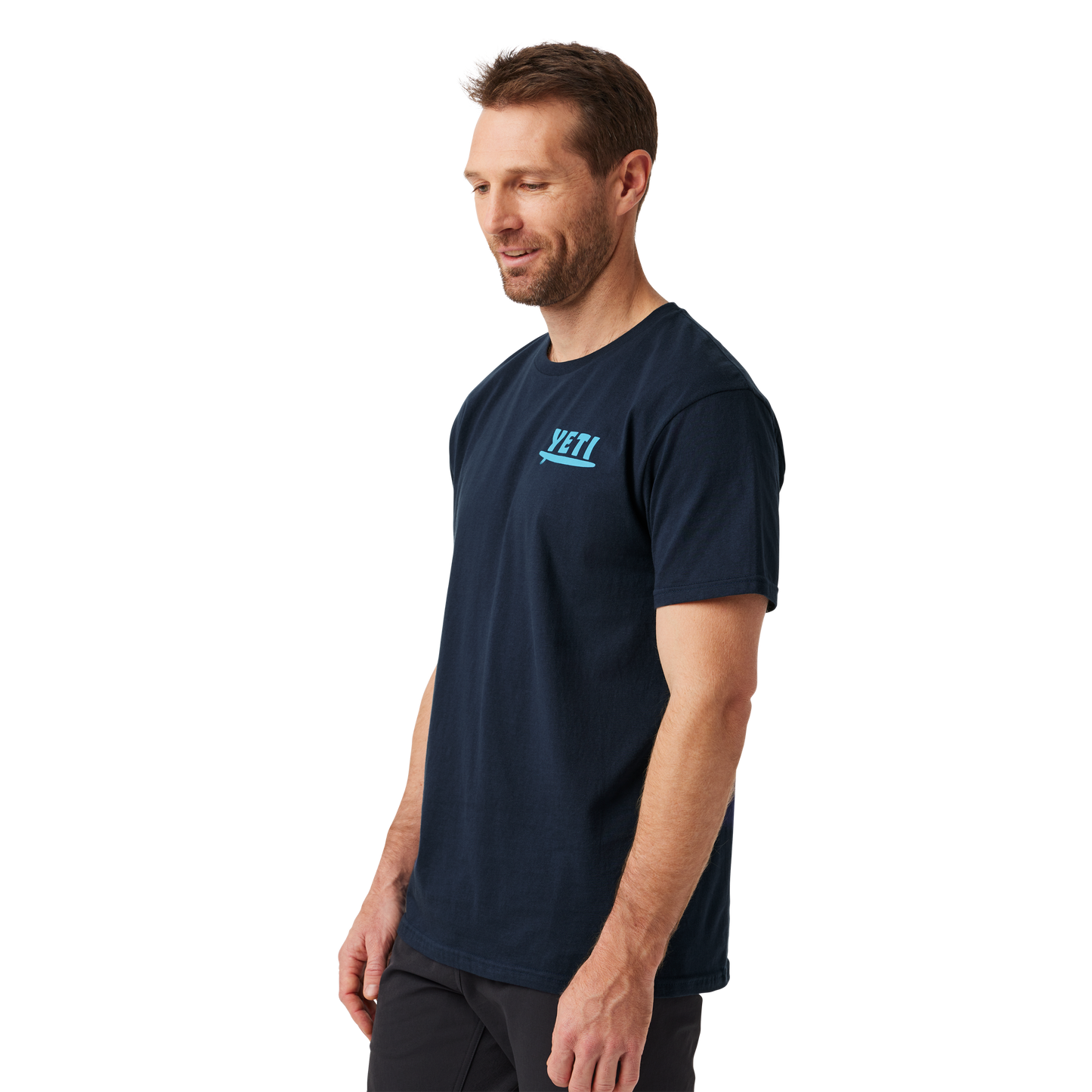 YETI Big Wave Short Sleeve T-Shirt Navy