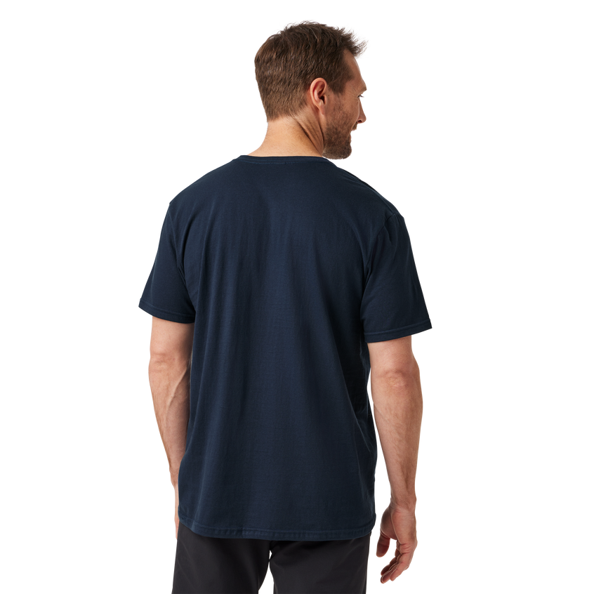 YETI Big Wave Short Sleeve T-Shirt Navy