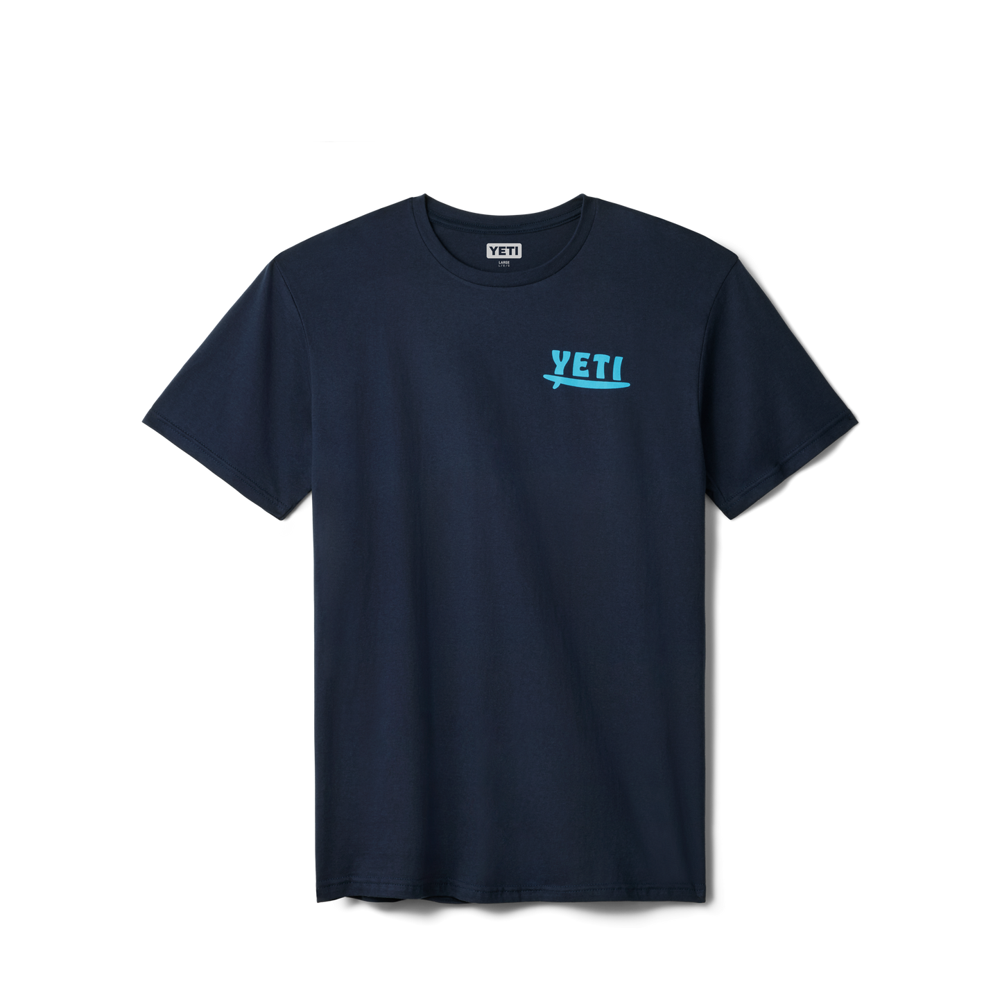 YETI Big Wave Short Sleeve T-Shirt Navy