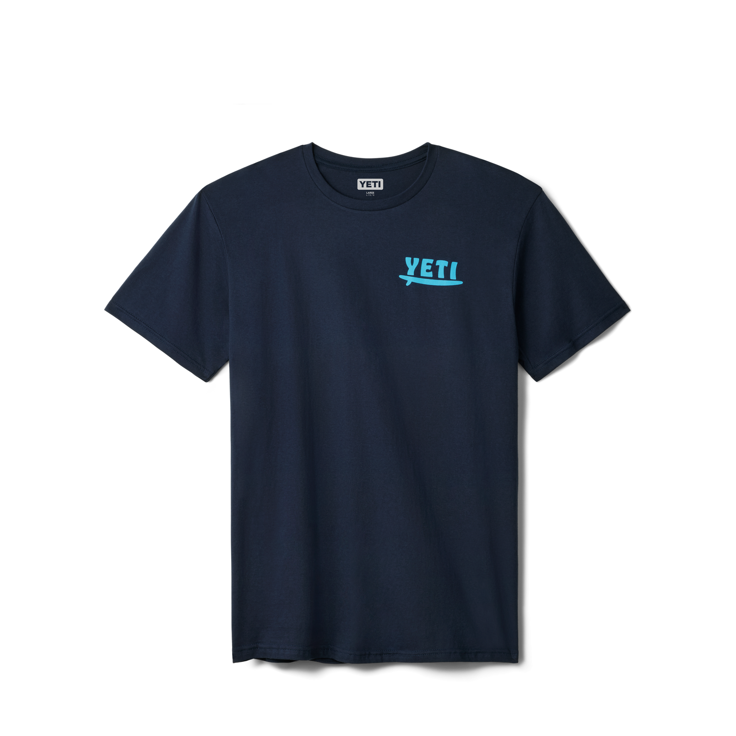 YETI Big Wave Short Sleeve T-Shirt Navy