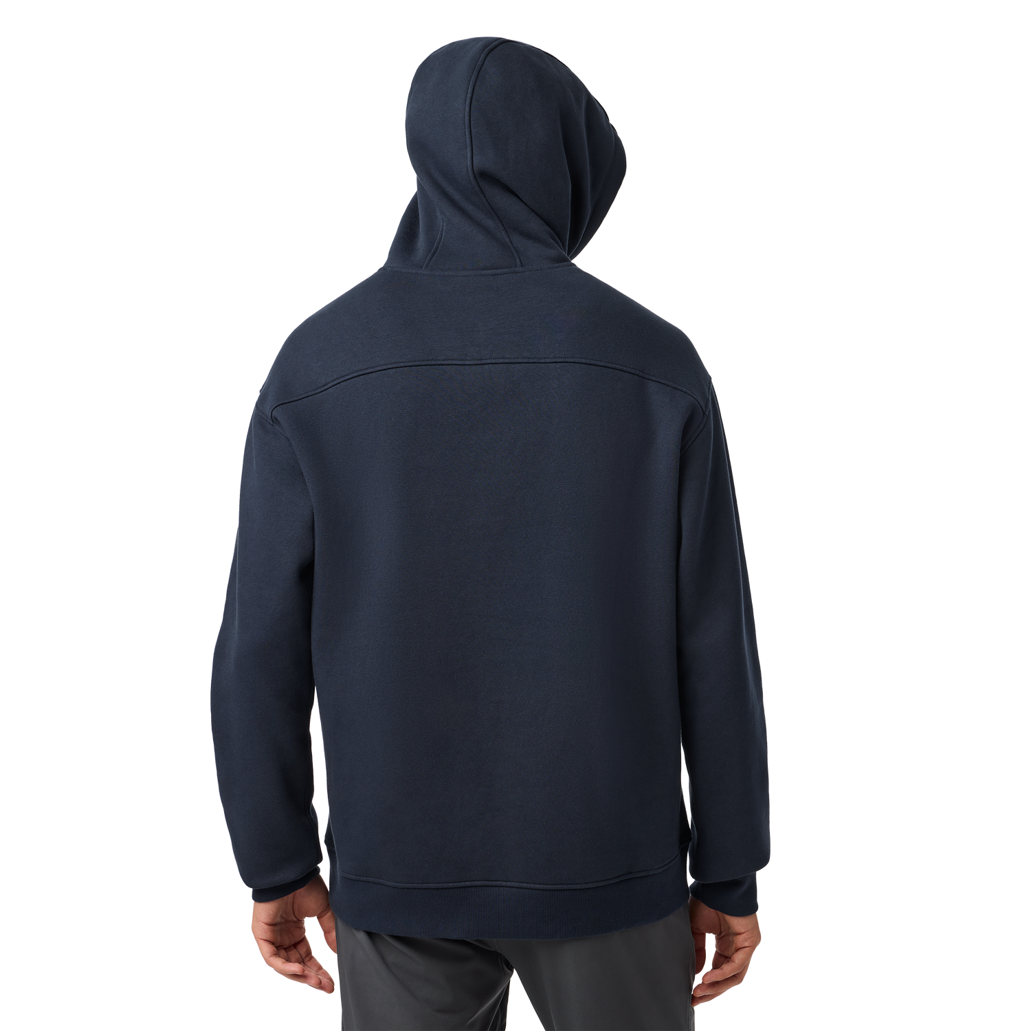 YETI® Logo Built for the Wild Fleece Hoodie Navy