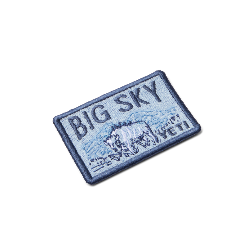 YETI Collectors Patches Big Sky Mountain