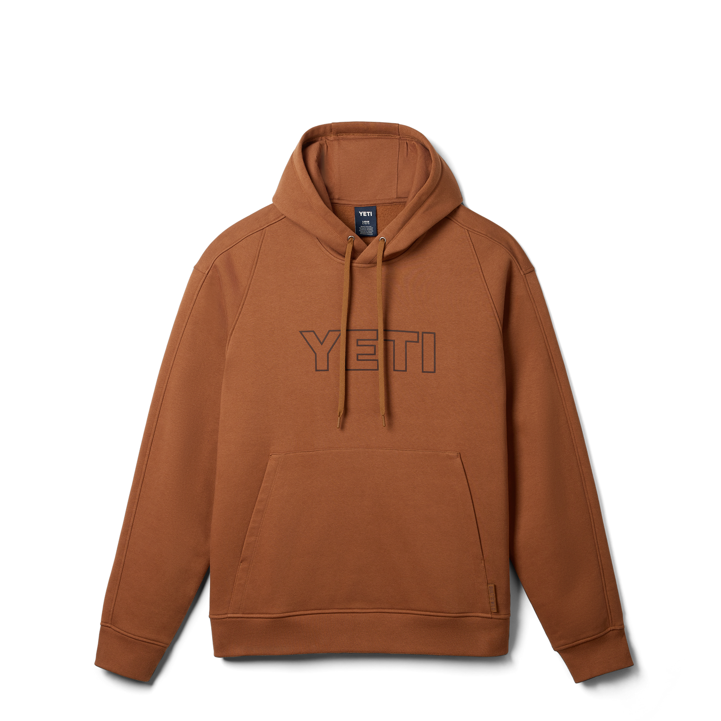 YETI® Logo Fleece Hoodie Rust