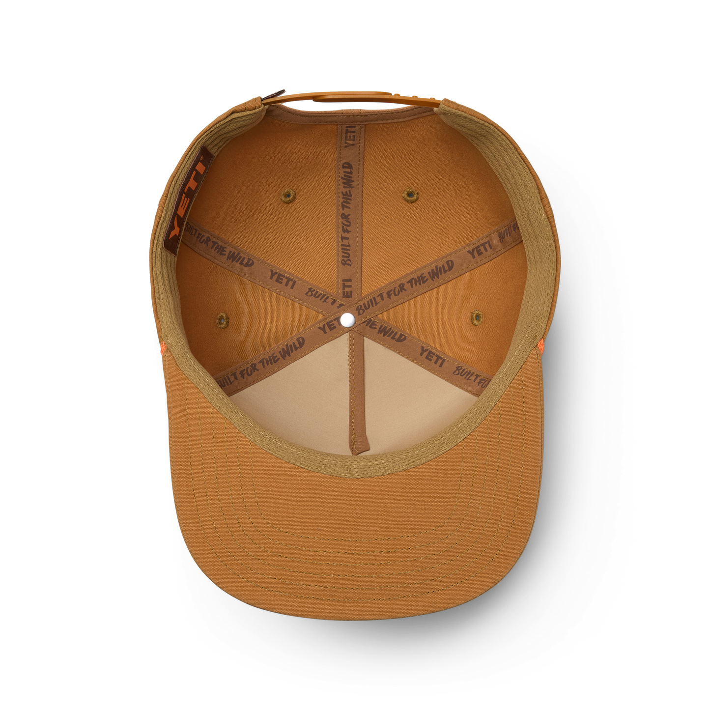 Ducks Flat Brim Rope Hat Brown