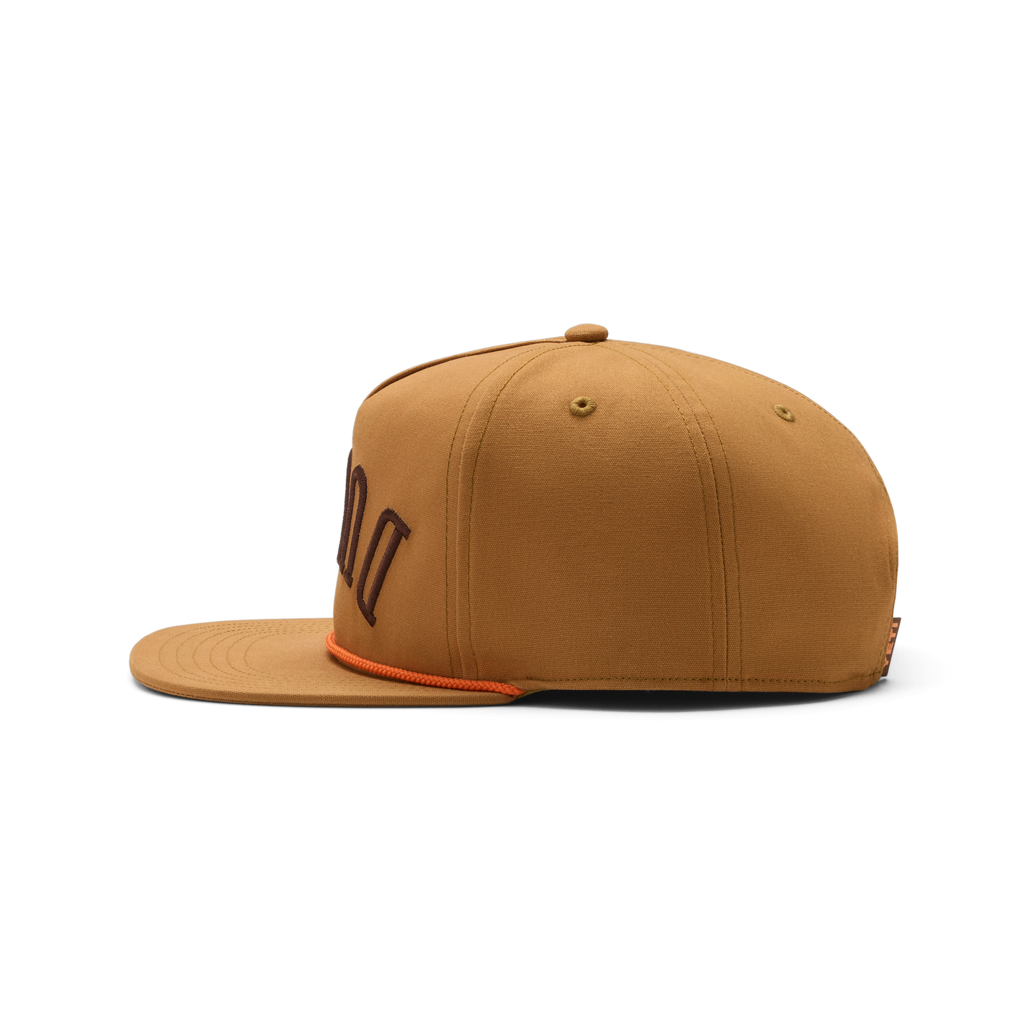 Ducks Flat Brim Rope Hat Brown