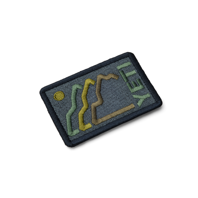 YETI Collectors Patches Mountain