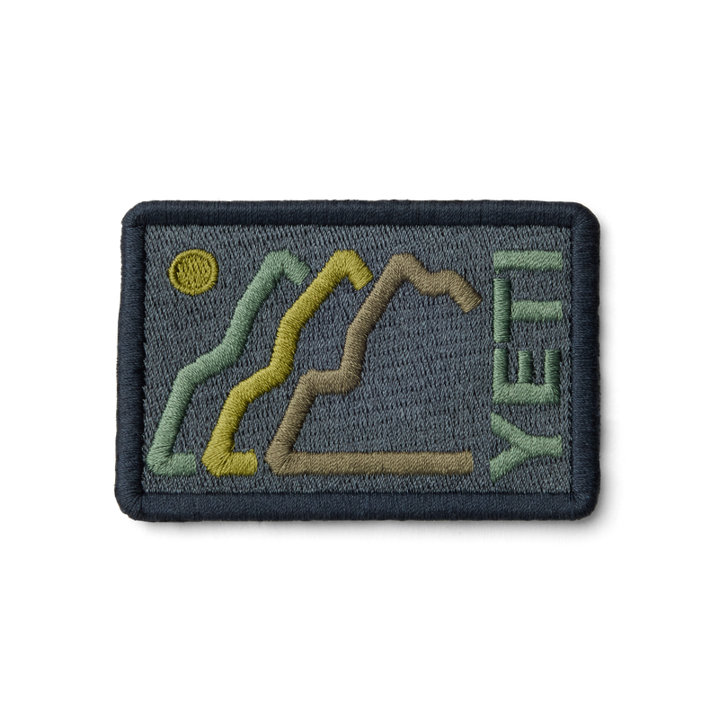YETI Collectors Patches Mountain