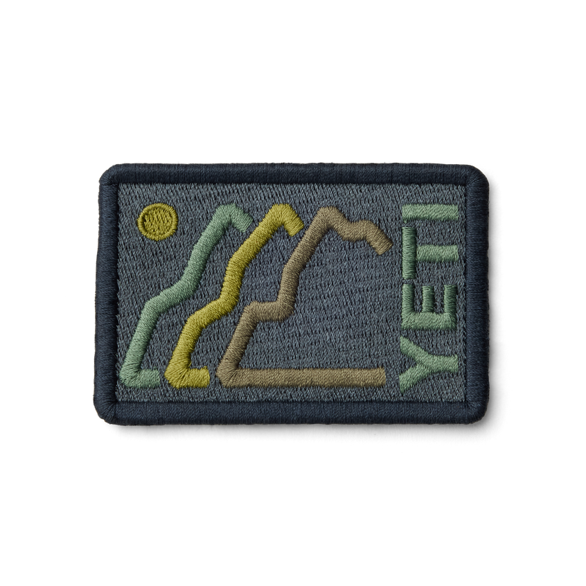 YETI Collectors Patches Mountain