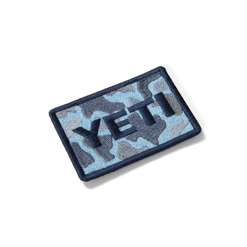 YETI Collectors Patches Blue Camo