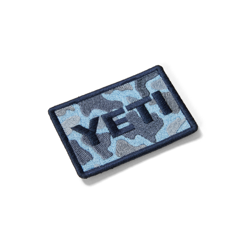 YETI Collectors Patches Blue Camo