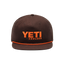 YETI® Coolers Flat Brim Rope Hat Coffee