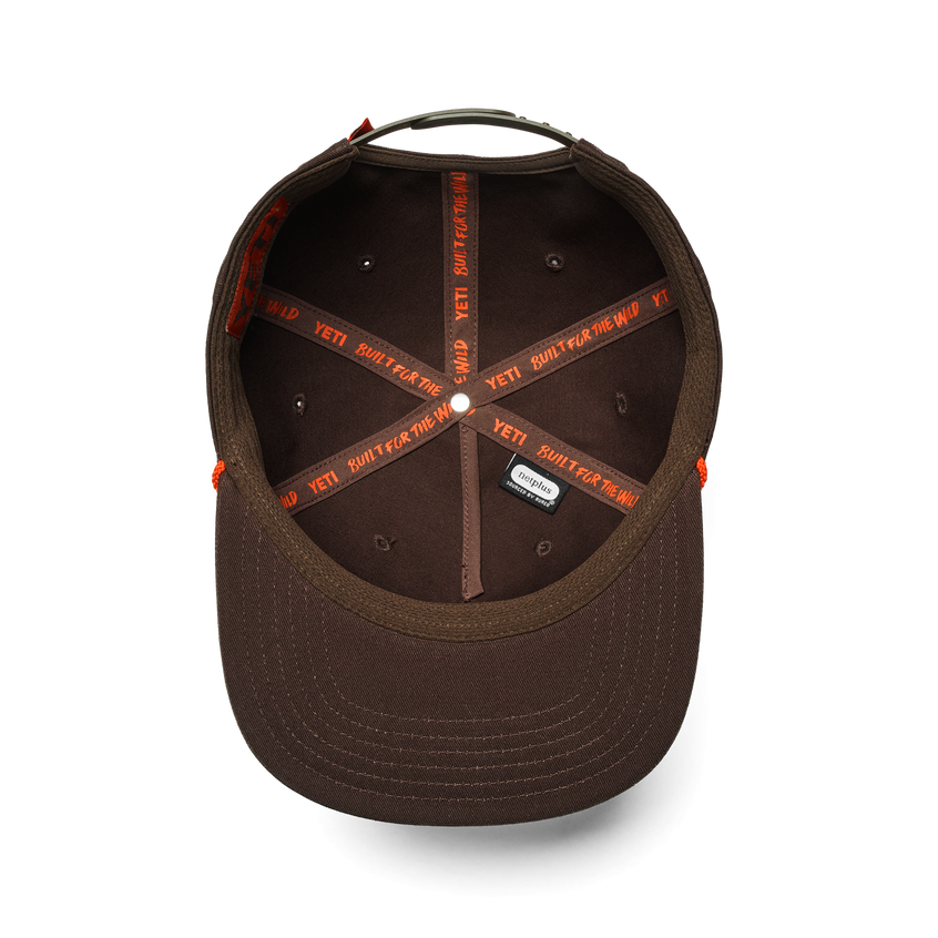 YETI® Coolers Flat Brim Rope Hat Coffee