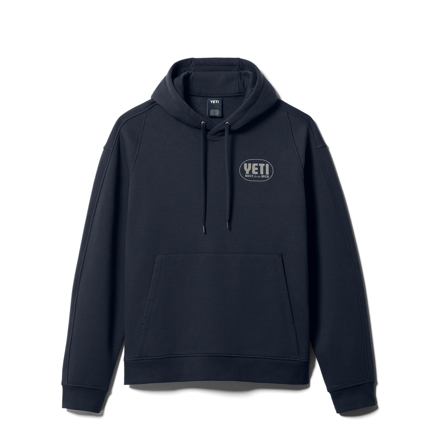 Retro Built For The Wild Hoodie Navy