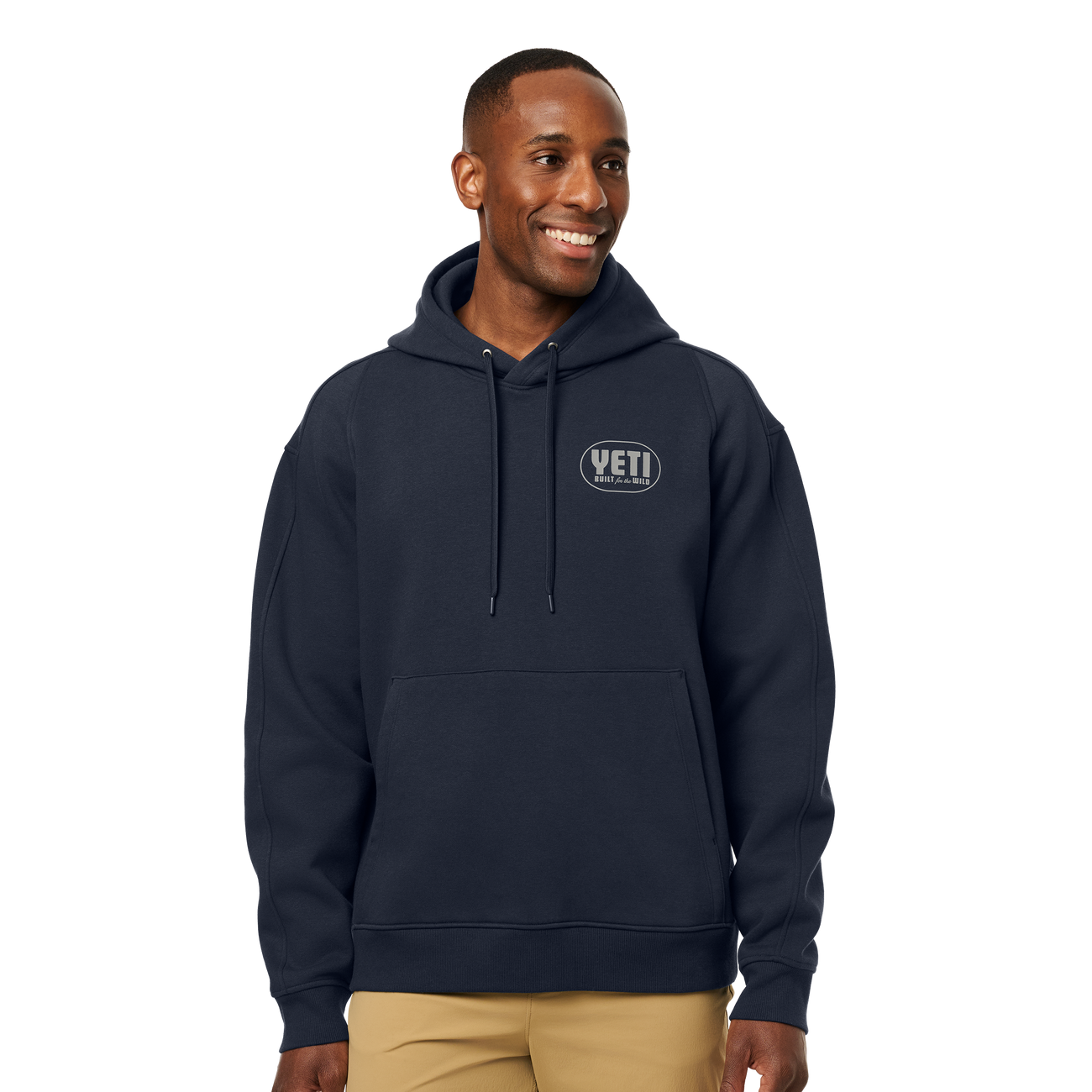 Retro Built For The Wild Hoodie Navy