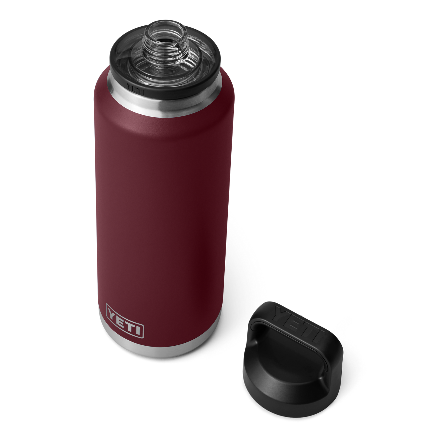 YETI Rambler® 46 oz (1.4 L) Bottle With Chug Cap Wild Vine Red