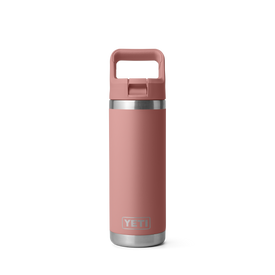 YETI Rambler® 18 oz (532 ml) Straw Bottle Sandstone Pink