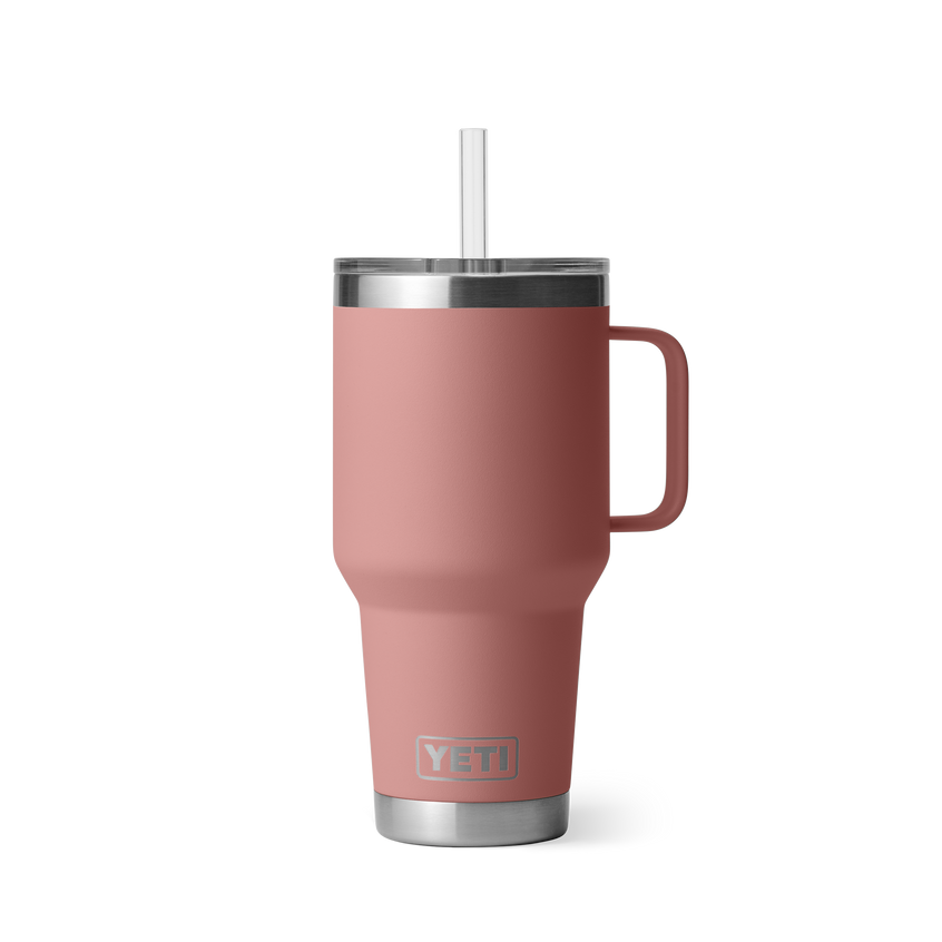 Rambler® 35 oz (1L) Straw Mug Sandstone Pink