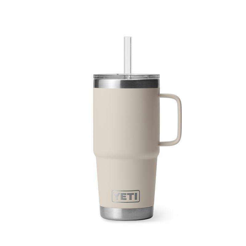 YETI Rambler® 25 oz (739 ml) Straw Mug Cape Taupe