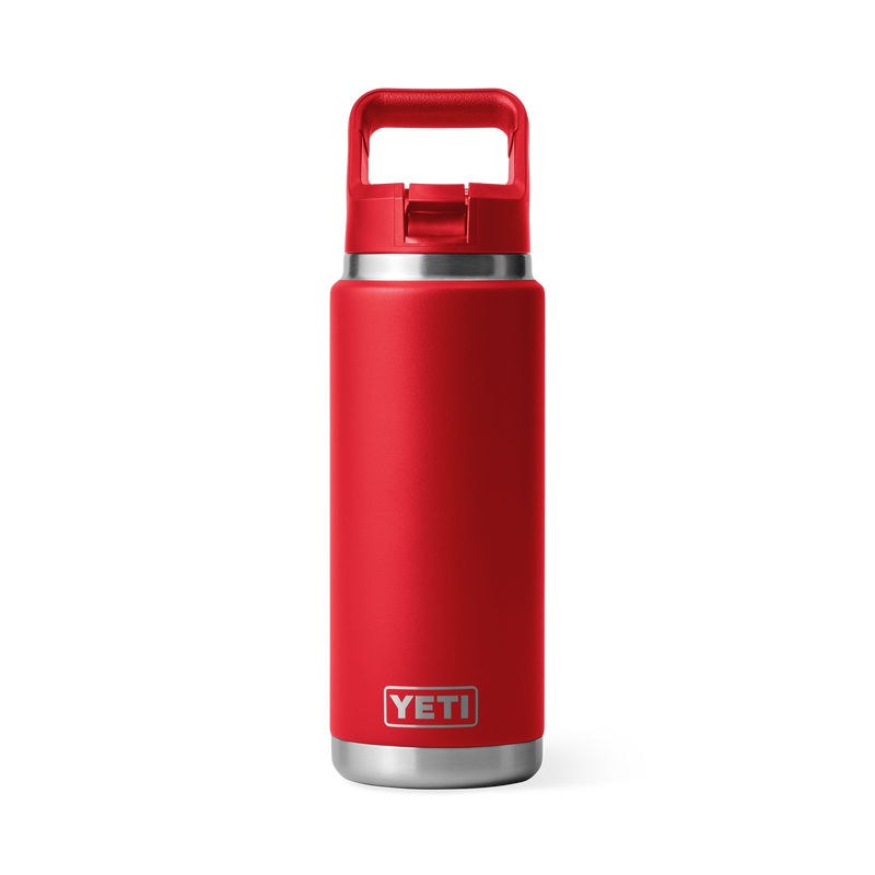 YETI Rambler® 26 oz (769 ML) Straw Bottle Rescue Red