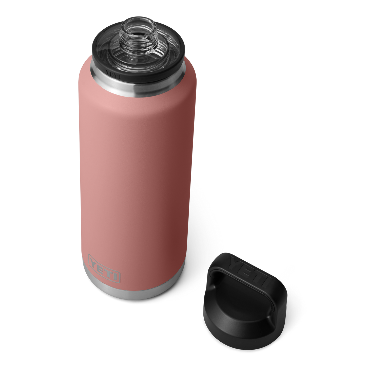 YETI Rambler® 46 oz (1.4 L) Bottle With Chug Cap Sandstone Pink