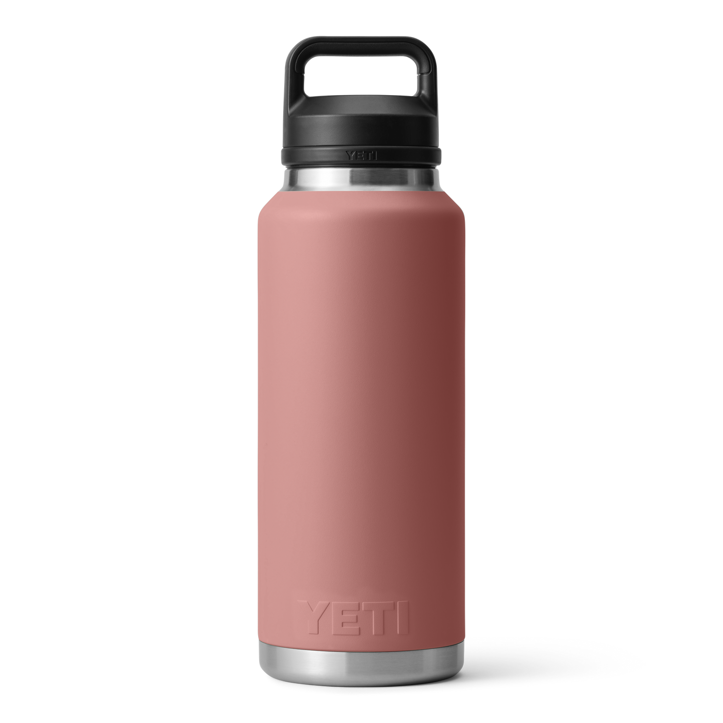 YETI Rambler® 46 oz (1.4 L) Bottle With Chug Cap Sandstone Pink