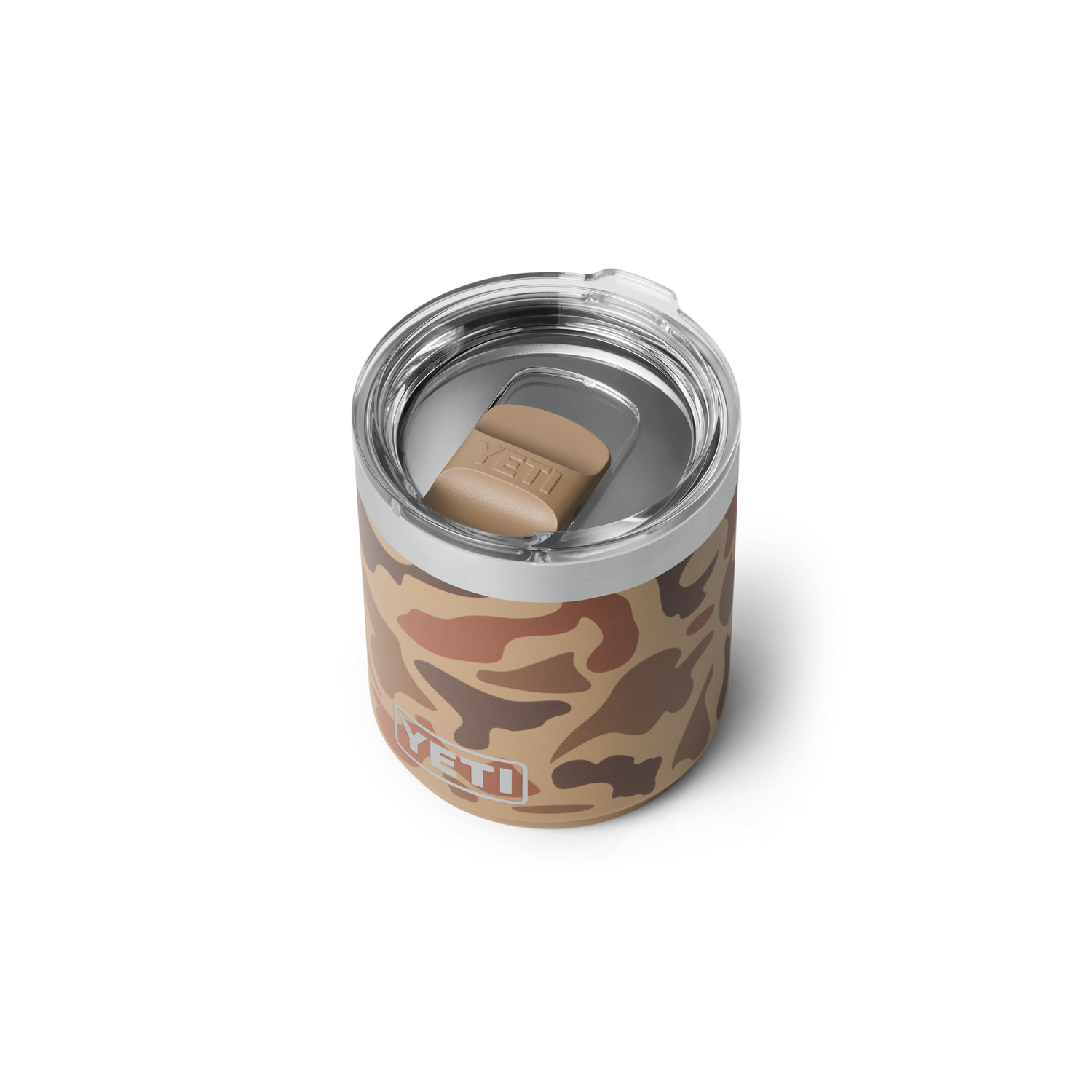 Rambler® 10 oz Stackable Lowball with Magslider™ lid Wetlands Camo