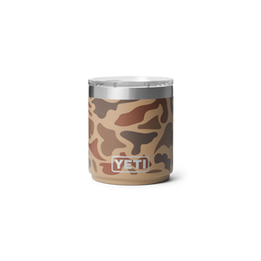 Rambler® 10 oz Stackable Lowball with Magslider™ lid Wetlands Camo