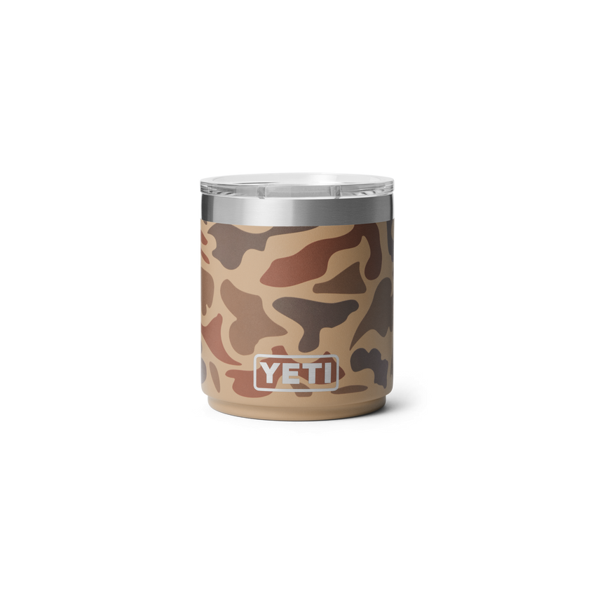 Rambler® 10 oz Stackable Lowball with Magslider™ lid Wetlands Camo
