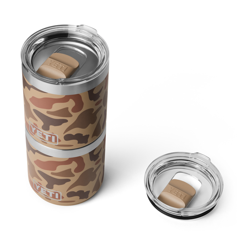 Rambler® 10 oz Stackable Lowball with Magslider™ lid Wetlands Camo
