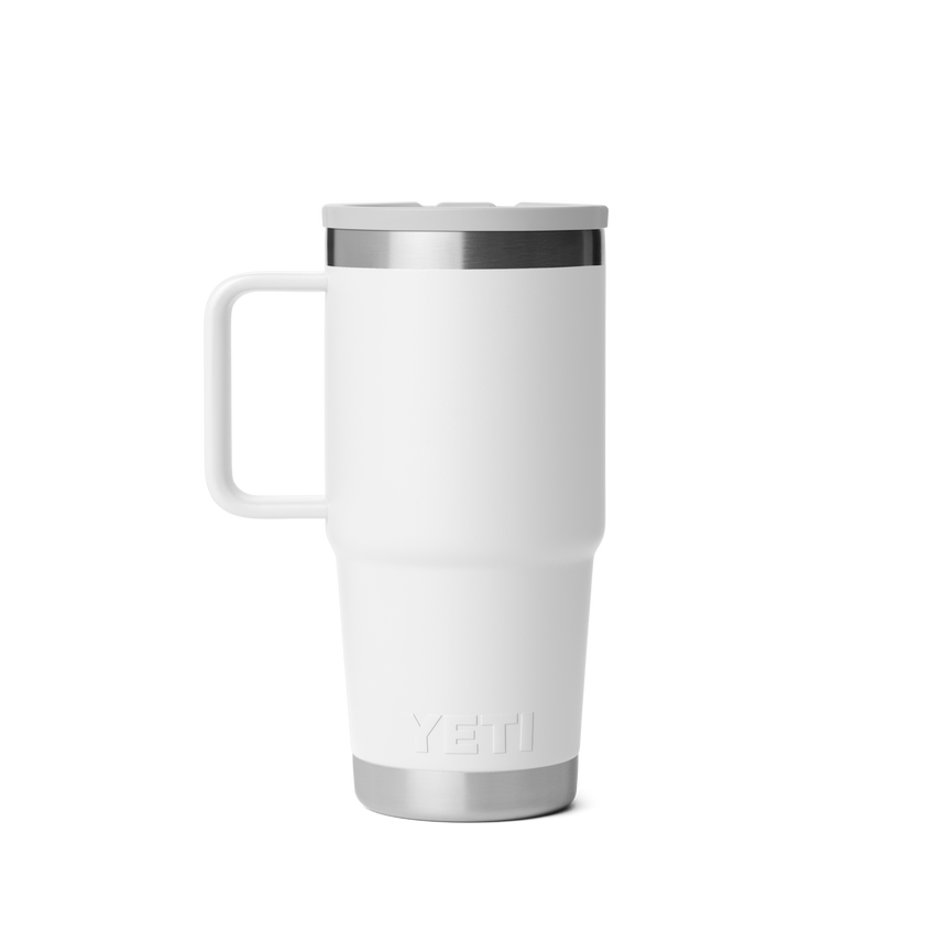 Rambler® 20 oz (591 ml) Travel Straw Mug White