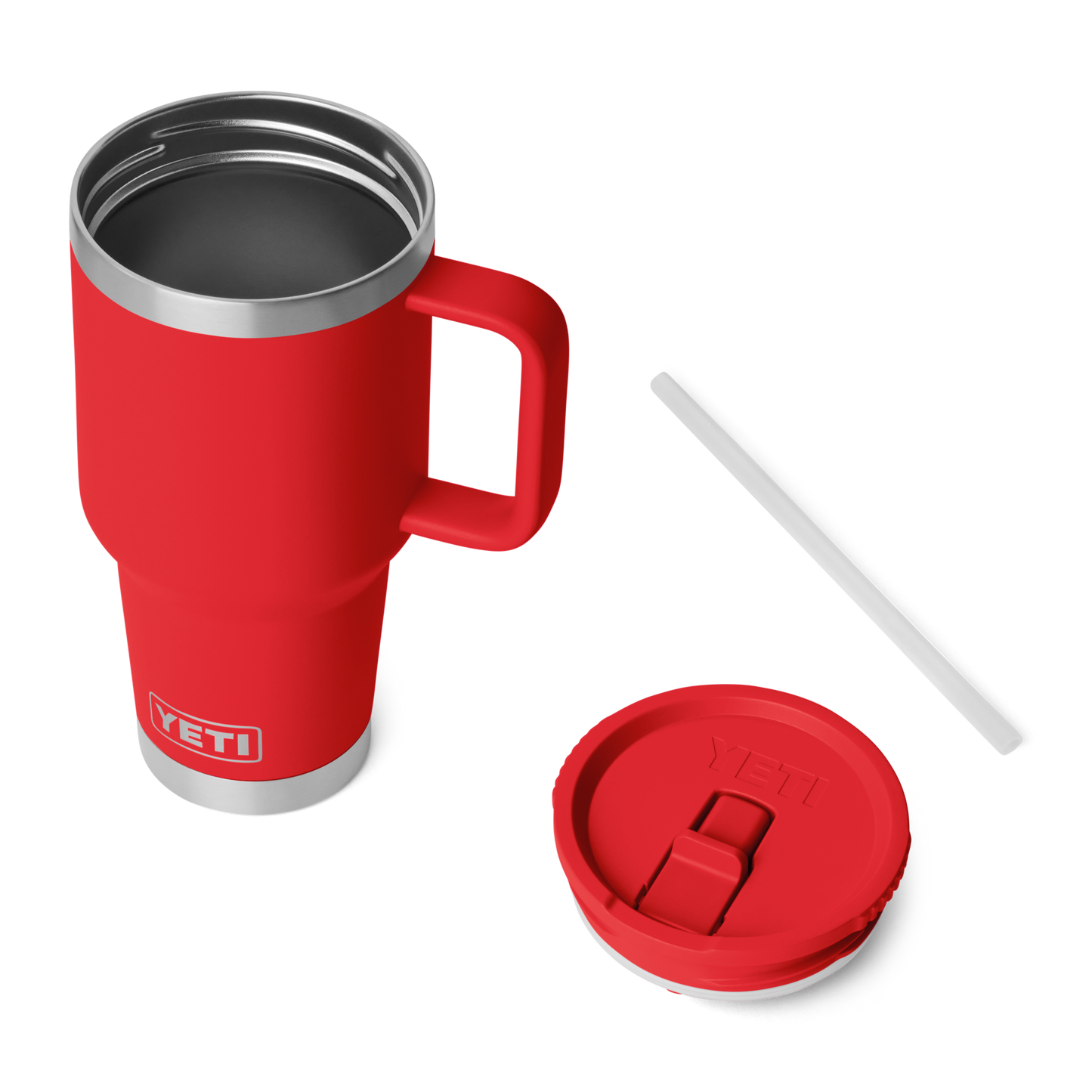Rambler® 30 oz (887 mL) Travel Straw Mug Rescue Red