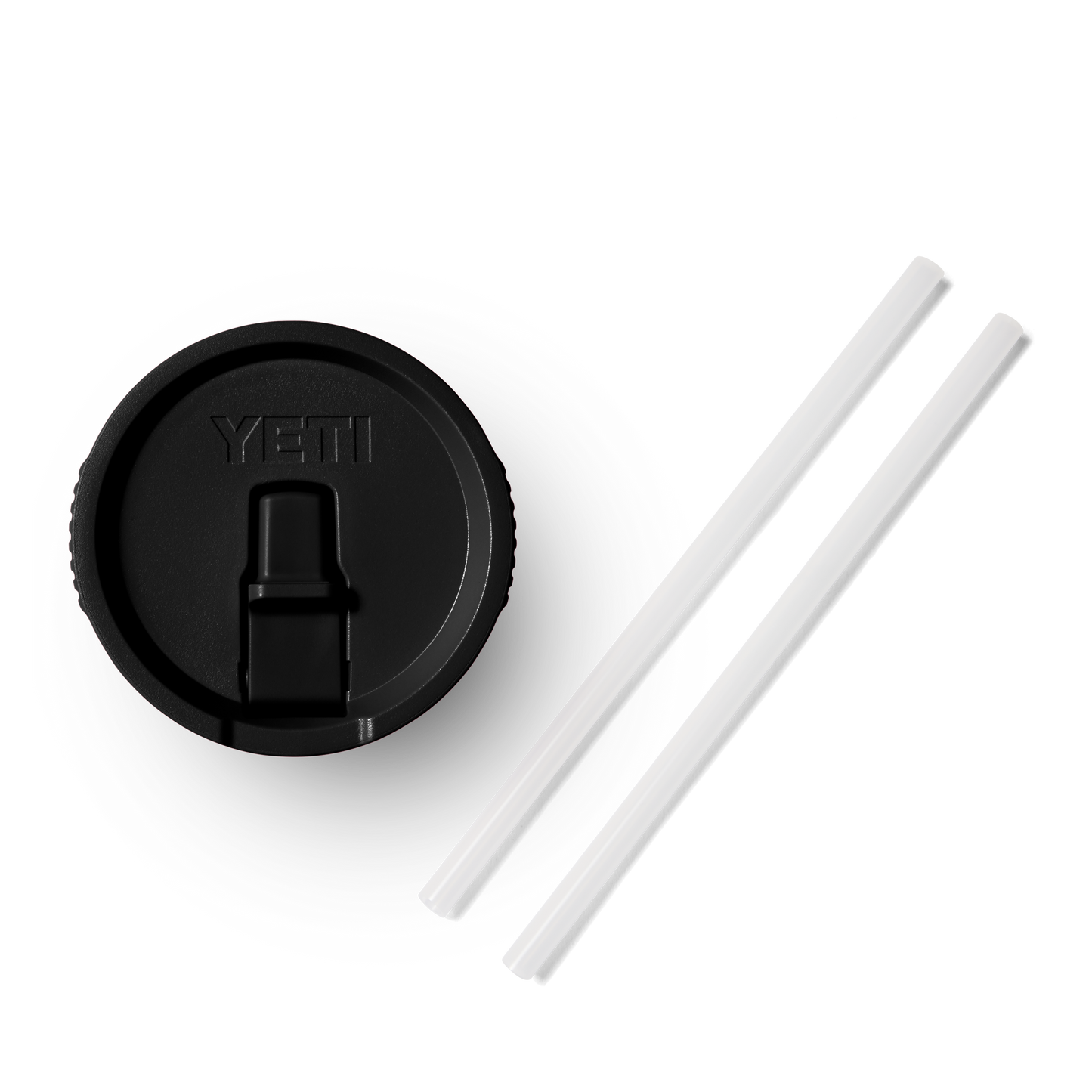 Large Travel Mug Straw Lid Black